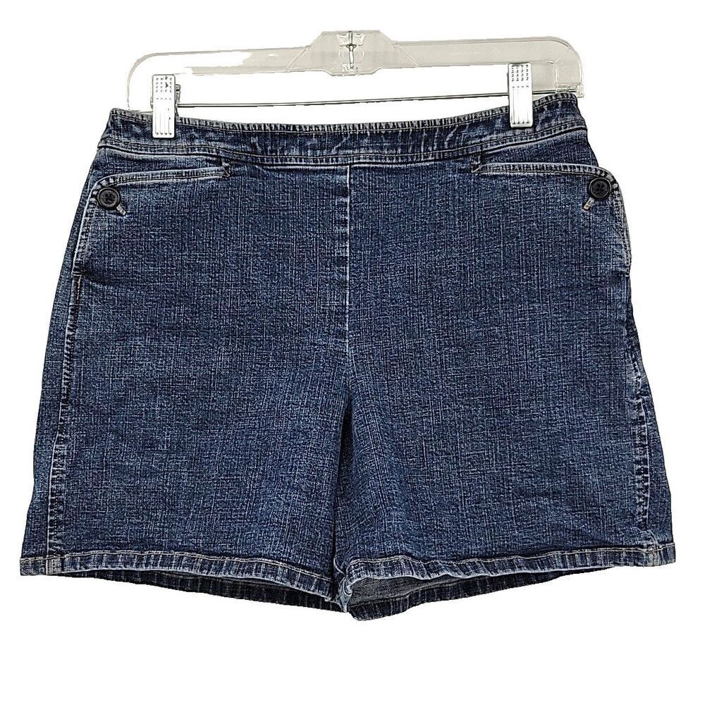 Ann Taylor Womens Shorts Size 8 Side Zipper w/Hook Button High Rise